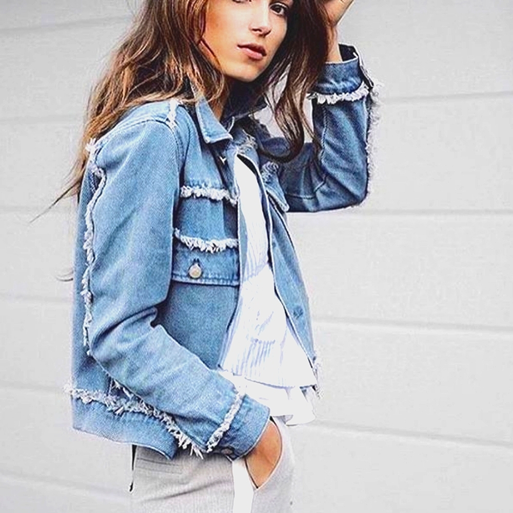 UNPUBLISHED Tamar In Fete Denim Jacket ~ NWT